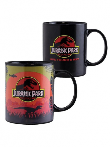 Hrnček Jurassic Park - Logo (měnící se)
