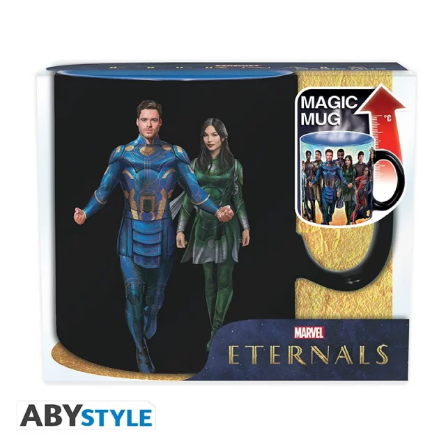 Hrnček Marvel: Eternals - Eternals and Celestials (meniaci sa)