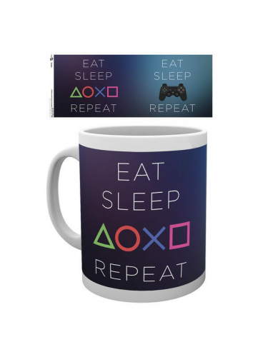 Hrnček PlayStation: Eat Sleep Play Repeat
