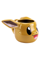 Hrnček Pokémon - Eevee 3D 