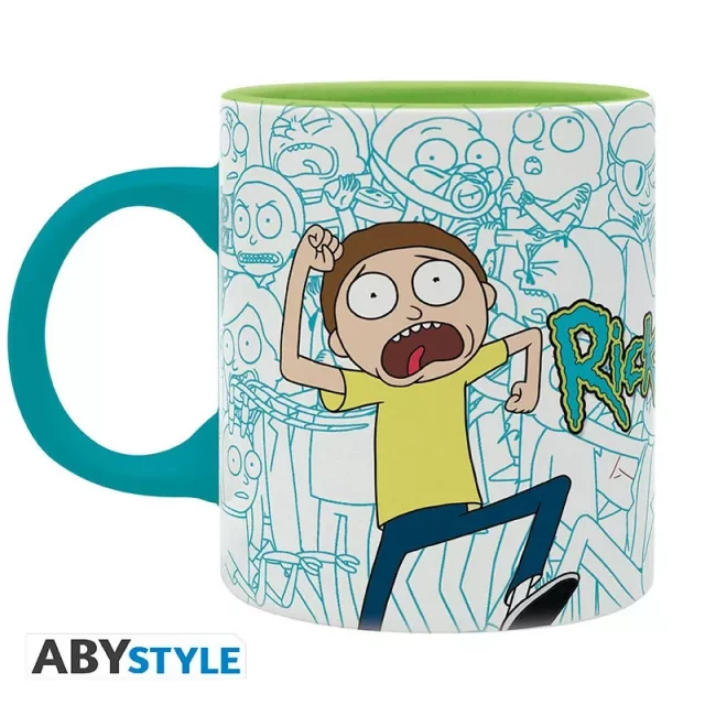 Hrnček Rick and Morty - All Ricks and Mortys