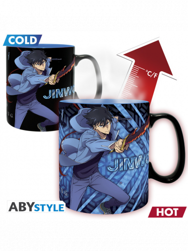 Hrnček Solo Leveling – Jinwoo & Igris (meniaci sa)