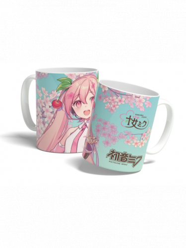 Hrnček Vocaloid - Sakura Miku Cherry Blossom