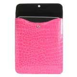 Puzdro pre iPad (ružová krokodília koža)