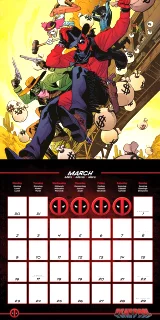 Kalendár Deadpool 2020