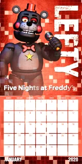 Kalendár Five Nights At Freddys 2020