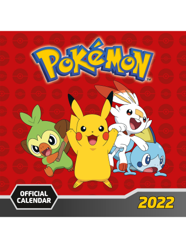 Kalendár Pokémon 2022