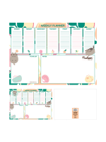 Kalendár Pusheen – Cute (týždenný plánovač)