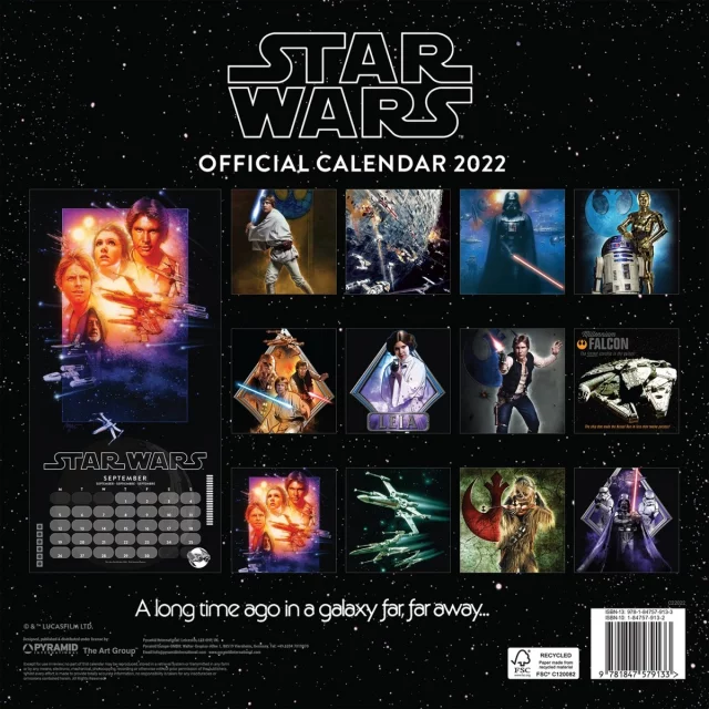 Kalendár Star Wars Classic 2022