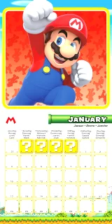 Kalendár Super Mario 2022
