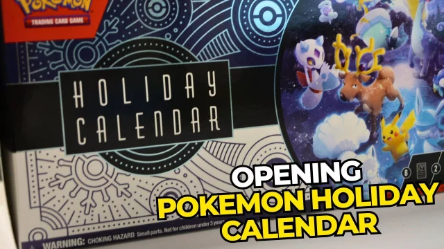 Pokemon Holiday Calendar 2023 | OPENING