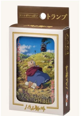 Hracie karty Ghibli - Howl´s Moving Castle