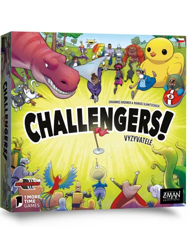 Kartová hra Challengers! - Vyzyvatelé