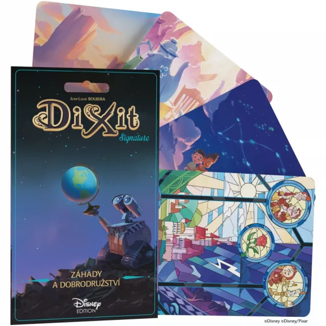 Kartová hra Dixit: Signature - Záhady a dobrodružství (rozšírenie) - Disney