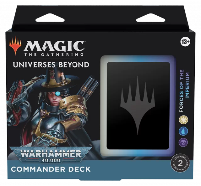 Kartová hra Magic: The Gathering Universes Beyond: Warhammer 40,000 - Forces of the Imperium (Commander Deck)