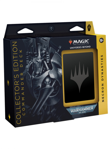 Kartová hra Magic: The Gathering Universes Beyond: Warhammer 40,000 - Necron Dynasties Collector's Edition (Commander Deck)