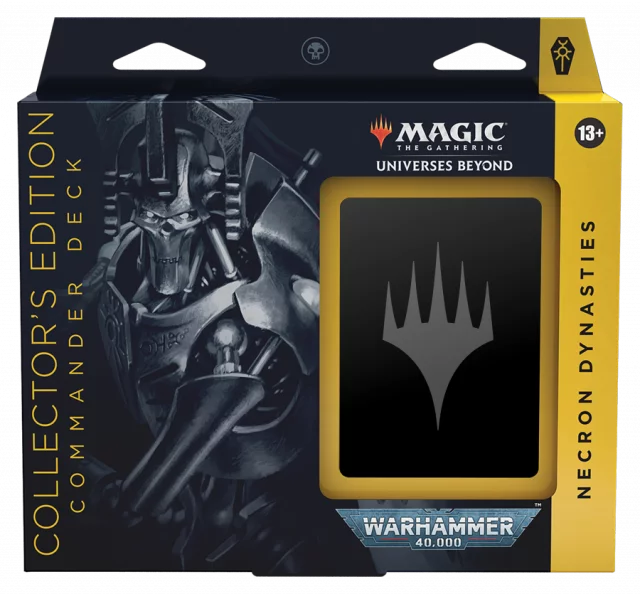 Kartová hra Magic: The Gathering Universes Beyond: Warhammer 40,000 - Necron Dynasties Collector's Edition (Commander Deck)