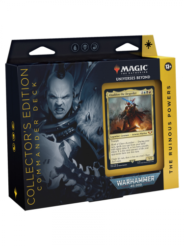 Kartová hra Magic: The Gathering Universes Beyond: Warhammer 40,000 - The Ruinous Powers Collector's Edition (Commander Deck)