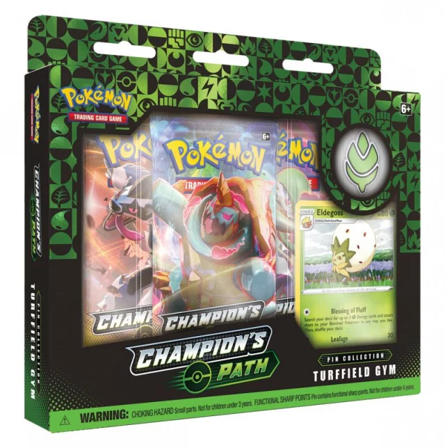 Kartová hra Pokémon TCG: Champions Path - Pin Collection (Turfield Gym)