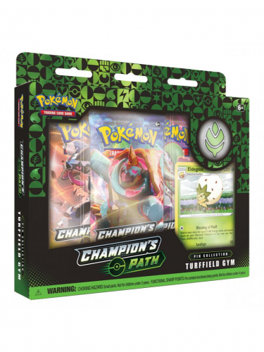 Kartová hra Pokémon TCG: Champions Path - Pin Collection (Turfield Gym)