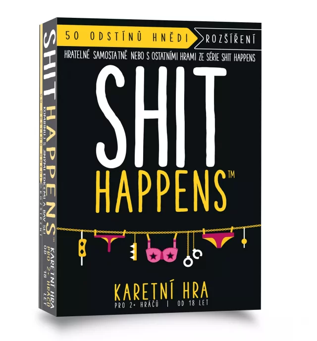 Kartová Hra Shit Happens: 50 odstínů hnědi (rozšírenie)