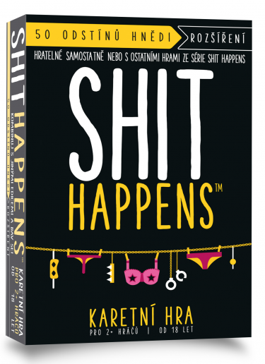 Kartová Hra Shit Happens: 50 odstínů hnědi (rozšírenie)