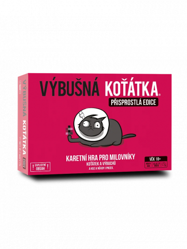 Kartová hra Výbušná koťátka - Přisprostlá edíce