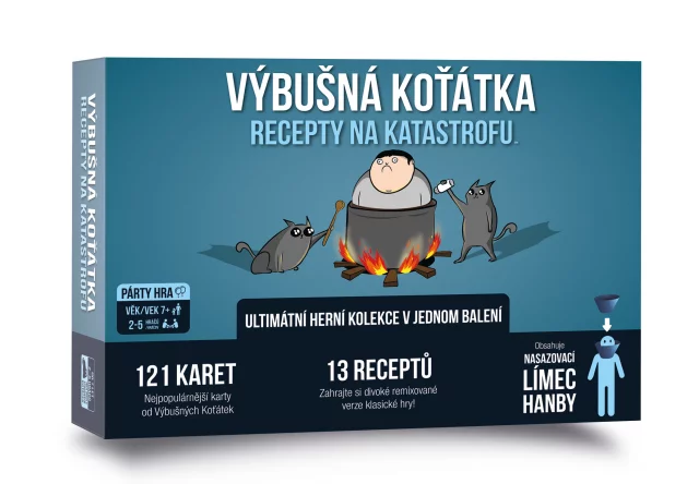 Kartová hra Výbušná koťátka: Recepty na katastrofu