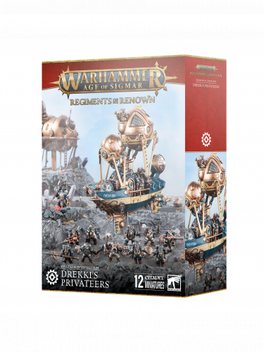 Warhammer Age of Sigmar - Drekkis Privateers (12 figúrok)