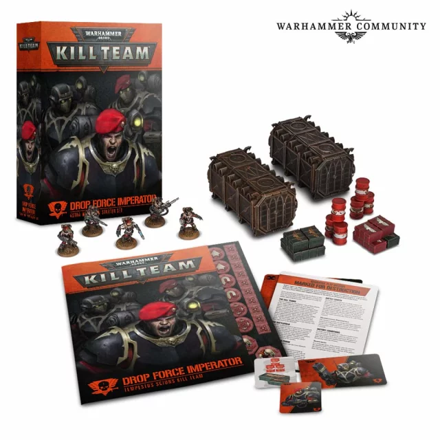 Warhammer 40.000: Kill Team - Drop Force Imperator (tím)