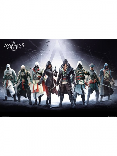 Plagát Assassins Creed - Characters