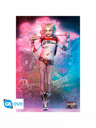 Plagát DC Comics - Harley Quinn Suicide Squad