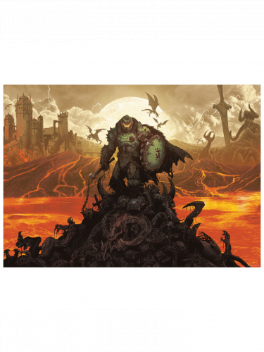 Plagát DOOM: The Dark Ages - Art Print Limited Edition