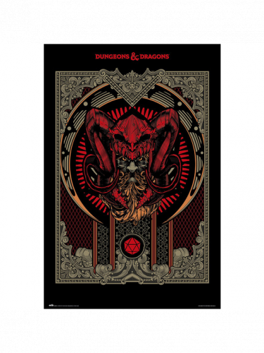 Plagát Dungeons & Dragons - Players Handbook