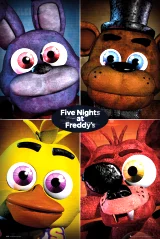 Plagát Five Nights At Freddys - Quad
