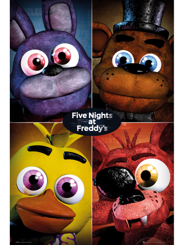 Plagát Five Nights At Freddys - Quad
