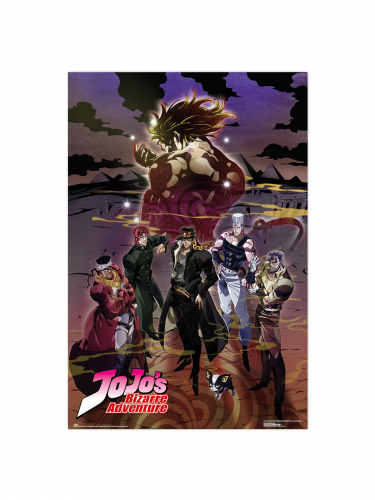 Plagát JoJo's Bizarre Adventure - Stardust Crusaders