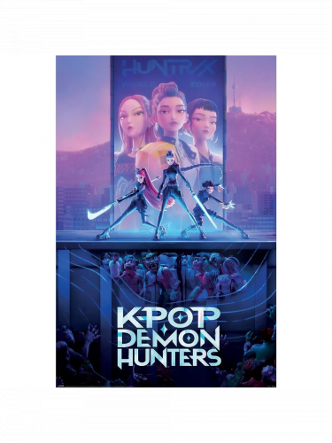 Plakát K-Pop Demon Hunters - Key Art