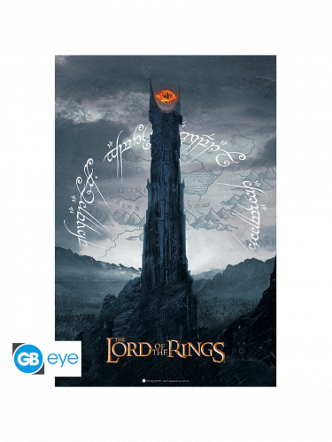 Plagát Lord of the Rings - Sauron Tower