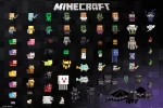 Plagát Minecraft - Pixel Sprites