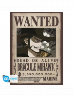 Plagát One Piece - Wanted Mihawk Wano