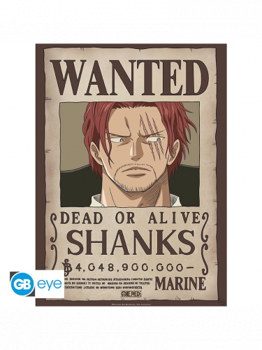 Plagát One Piece - Shanks