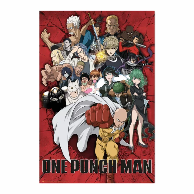 Plagát One Punch Man - Heroes