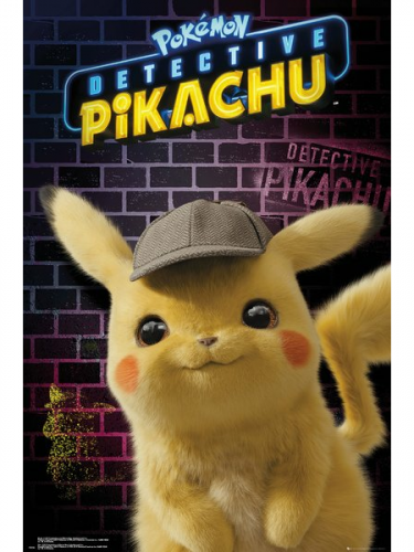 Plagát Pokémon - Detective Pikachu