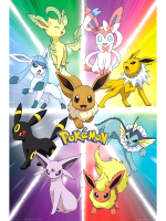 Plagát Pokémon - Eevee Evolution