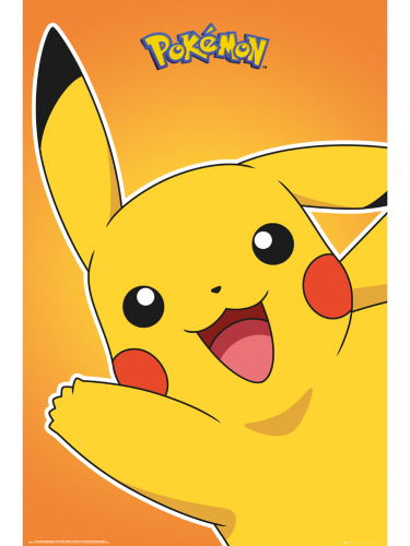 Plagát Pokémon - Pikachu