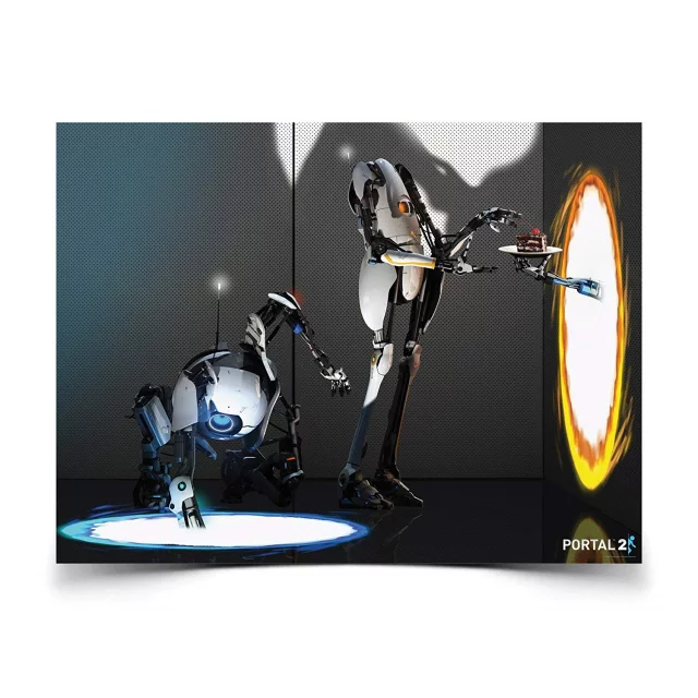 Plagát Portal 2 - Atlas and P-Body