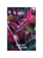 Plagát Squid Game - Crazy Stairs