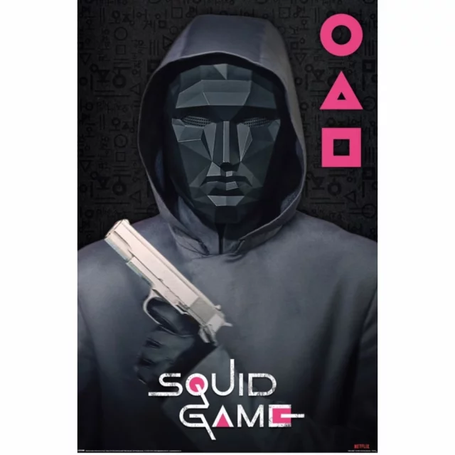 Plagát Squid Game - Masked Man
