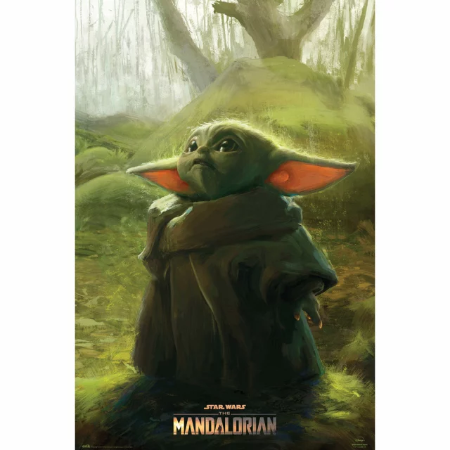 Plagát Star Wars: The Mandalorian - The Child 